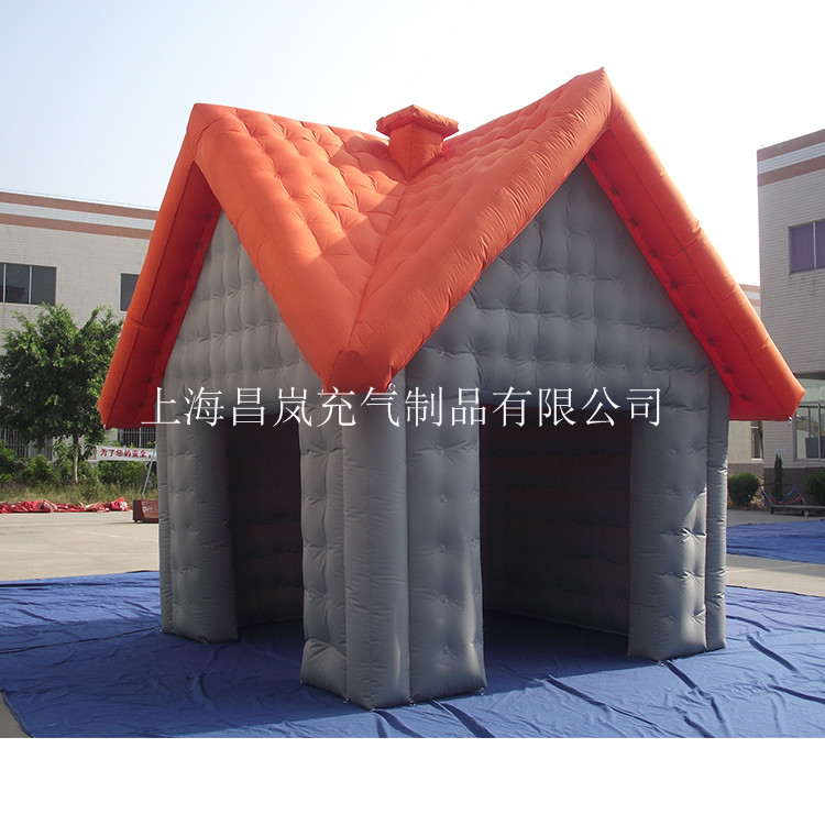 廠家直銷外貿(mào)出口充氣房屋帳篷商場(chǎng)美陳氣模道具
